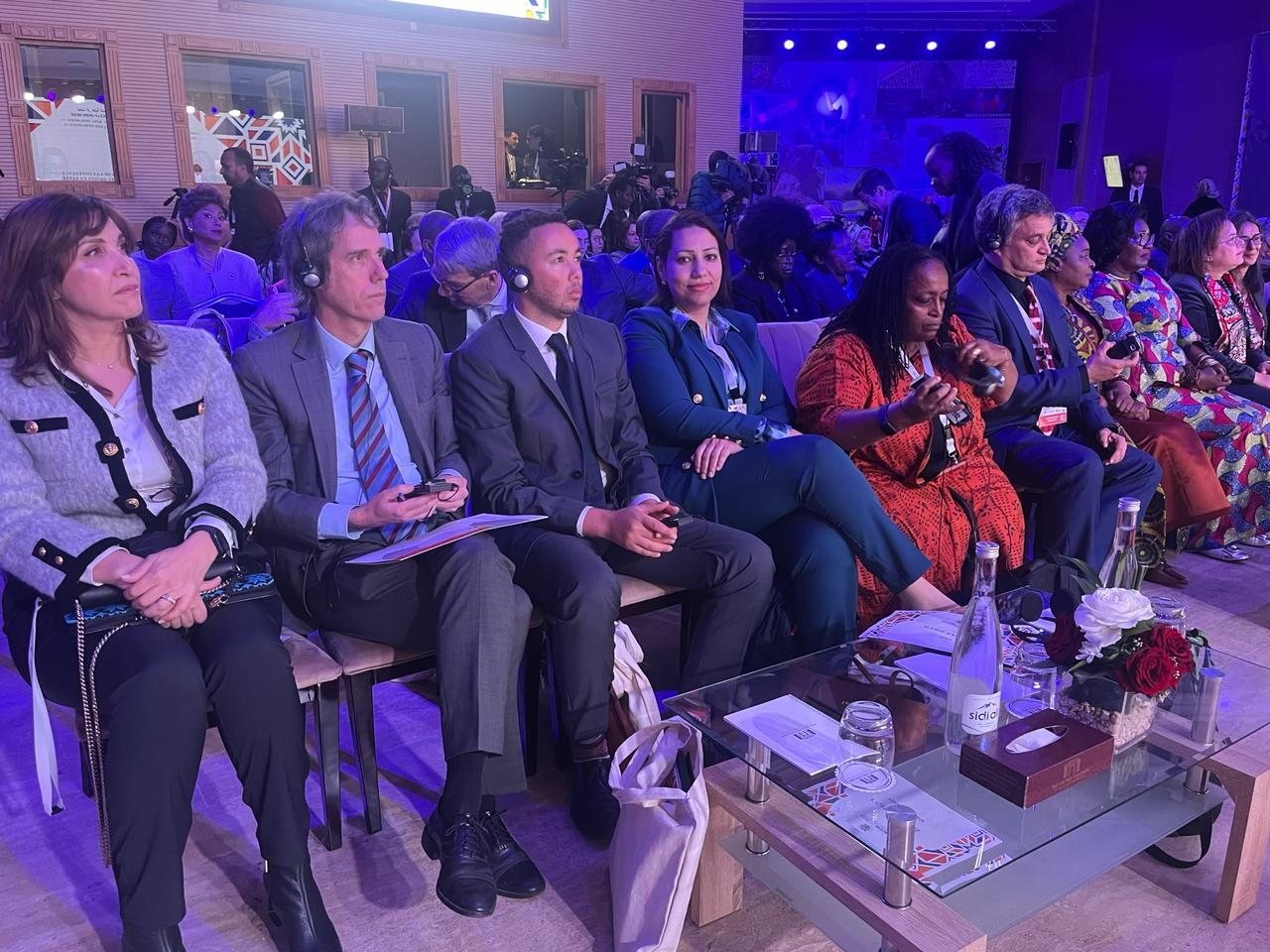 Audience attentive pendant une session