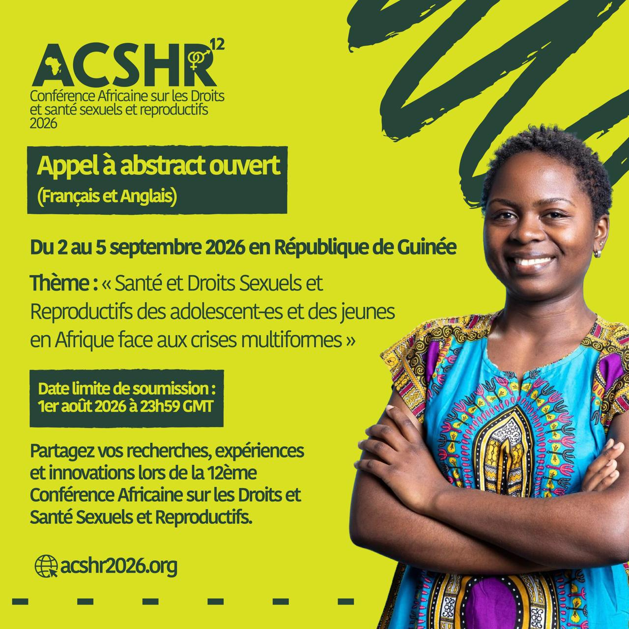 Visuel appel à abstract ouvert ACSHR 2026